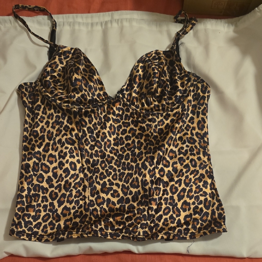 Leopard Print Women's Top